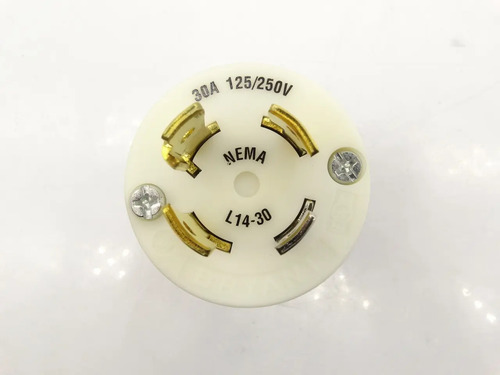 Clavija Bryant 71430np Nema L14-30p 30a 125/250v Twist-lock - Image 2